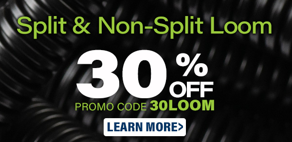 30% off Split and non-split loom